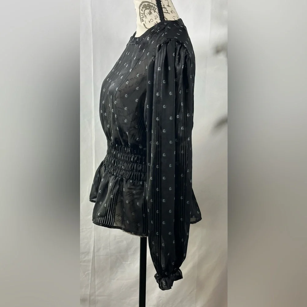 Melrose and Market Black Blouse - Picture 3 of 11